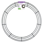 Asija Flowers Wire Wreath Form 18 inch Green