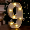 thumbnail image 1 of Asisol LED Marquee Sign Light Up Letters, 26 Alphabet Light Up Letters Sign, Battery Powered LED Letter Lights for Wedding Birthday Party Valentine's Day Christmas Home Decor, 1 of 7
