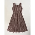 thumbnail image 1 of Asisol Women's Polka Dot Retro Vintage Style Cocktail Party Swing Dress, S, 1 of 2
