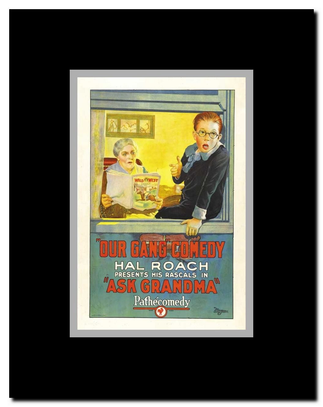 Ask Grandma Framed Movie Poster