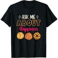 thumbnail image 1 of Ask Me About Happiness Cookie Dealer Scout Tribe Girls Scout T-Shirt, 1 of 4