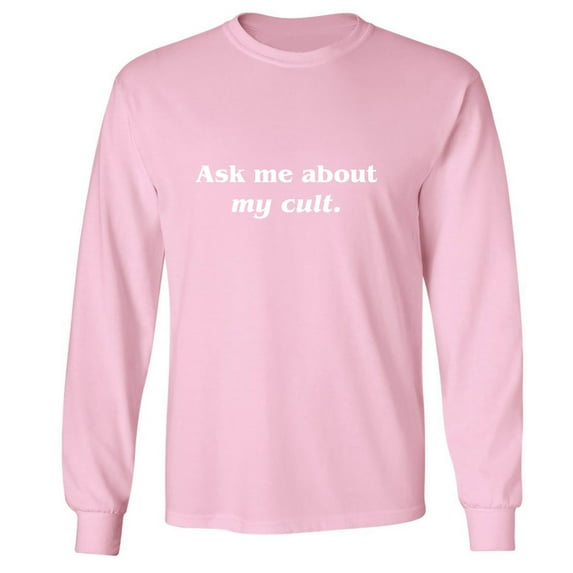 Ask Me About My Coven Adult Long Sleeve T-shirt
