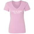 thumbnail image 1 of Ask Me About My Coven Womens V-Neck Tee, 1 of 1