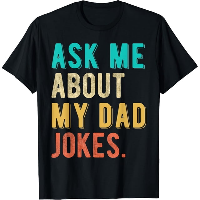 Ask Me About My Dad Jokes - Comfort Colors Tee main image 1