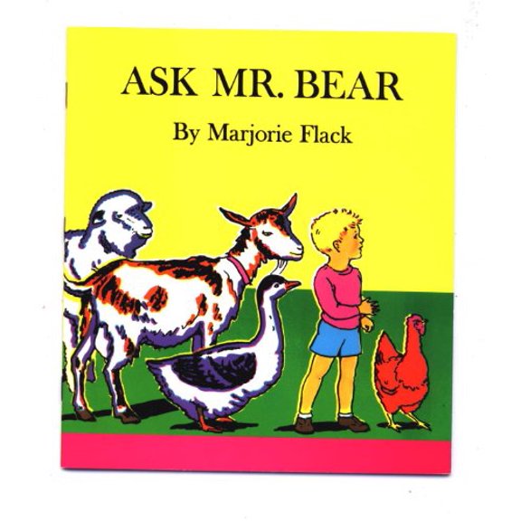 Pre-Owned Harcourt School Publishers Collections: LVL Lib: Ask Mr. Bear Gr1 (Paperback) 0153142693 9780153142697