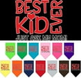 thumbnail image 1 of Pet and Dog Bandana Screen Printed, "Best Kid Ever, Just Ask My Mom", 1 of 9