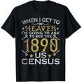 thumbnail image 1 of Ask To See The 1890 US Census Genealogy Genealogist Ancestry T-Shirt, 1 of 4