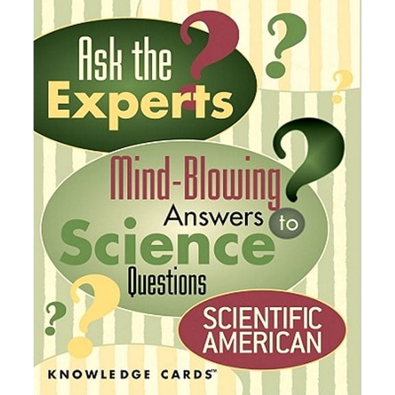 Pre-Owned Ask the Experts: Mind-Blowing Answers to Science Questions (Knowledge Cards) Paperback
