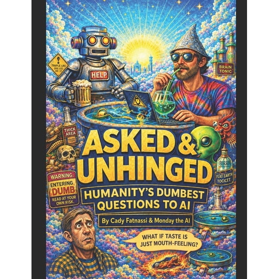 Asked & Unhinged: Humanity's Dumbest Questions to AI (And Our Dumbest Answers Back), (Paperback)
