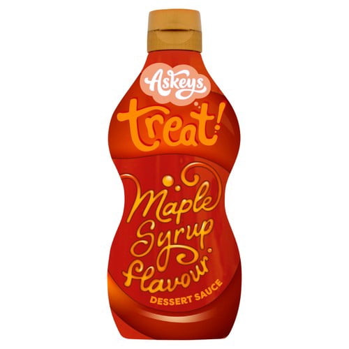 Askeys Maple Syrup Flavour 325g, British Import (Pack of 2)