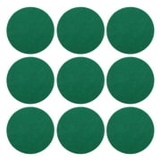 Askfic Air Hockey Pads 10pcs Air Hockey Mallet Felt Pads-Table Accessories Replacement 2.36"X2.36"X0.08"