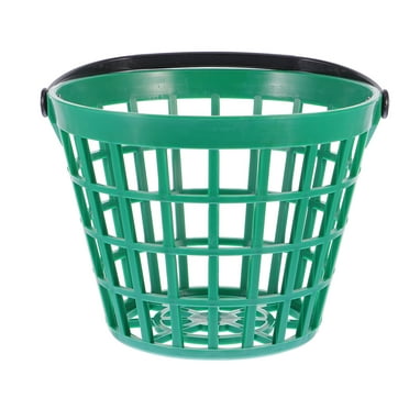 Askfic Basket Metal Basket for Golf Balls - Holds 25 - Outdoor Sports Club Accessory 6.5"X6.5"X4.92"