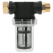 Askfic Sediment Filter for Water Hose with 40 Mesh Screen - RV/Camping/Car Wash