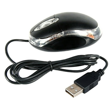 Askfic Wired office mouse Black USB Wired Mouse for Laptop PC Desktop - Durable Office Mice 4.13"X2.36"X1.18"