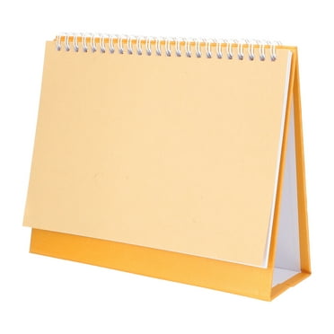 Askfic desktop blank calendar DIY Blank Desk Calendar for Office Decor & Memo 8.27"X8.27"X0.39"
