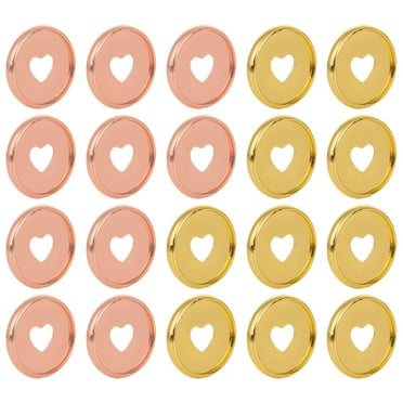 20Pcs Planner Discs Loose Leaf Binding Discs Small Notebook Discs