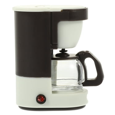 Askfic toy coffee maker Mini Coffee Machine Model for Kids - Beige 1.26"X0.98"X1.77"
