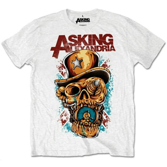 Asking Alexandria Unisex T-Shirt Stop The Time (Retail Pack) (Small)