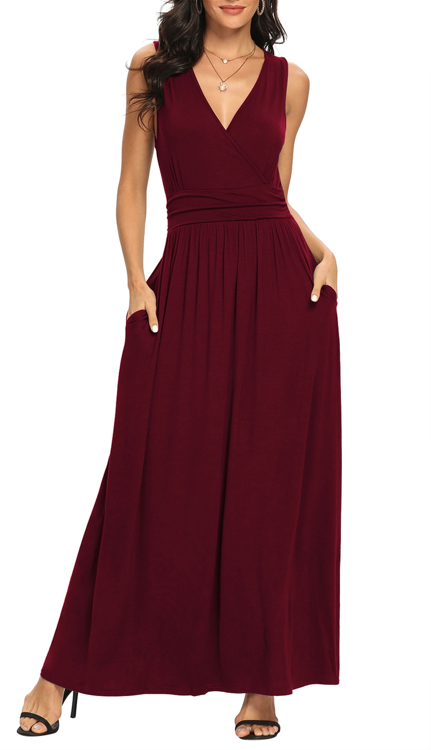 maxi chiffon floral dress Women's – Stylestone life-event-promotion-celebration-outfits SIZE:S / 4-6 A Line Prom Dress