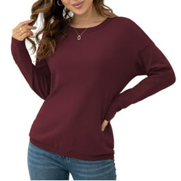 Scoop Women's Chunky Funnel Neck Sweater, Lightweight, Sizes XS