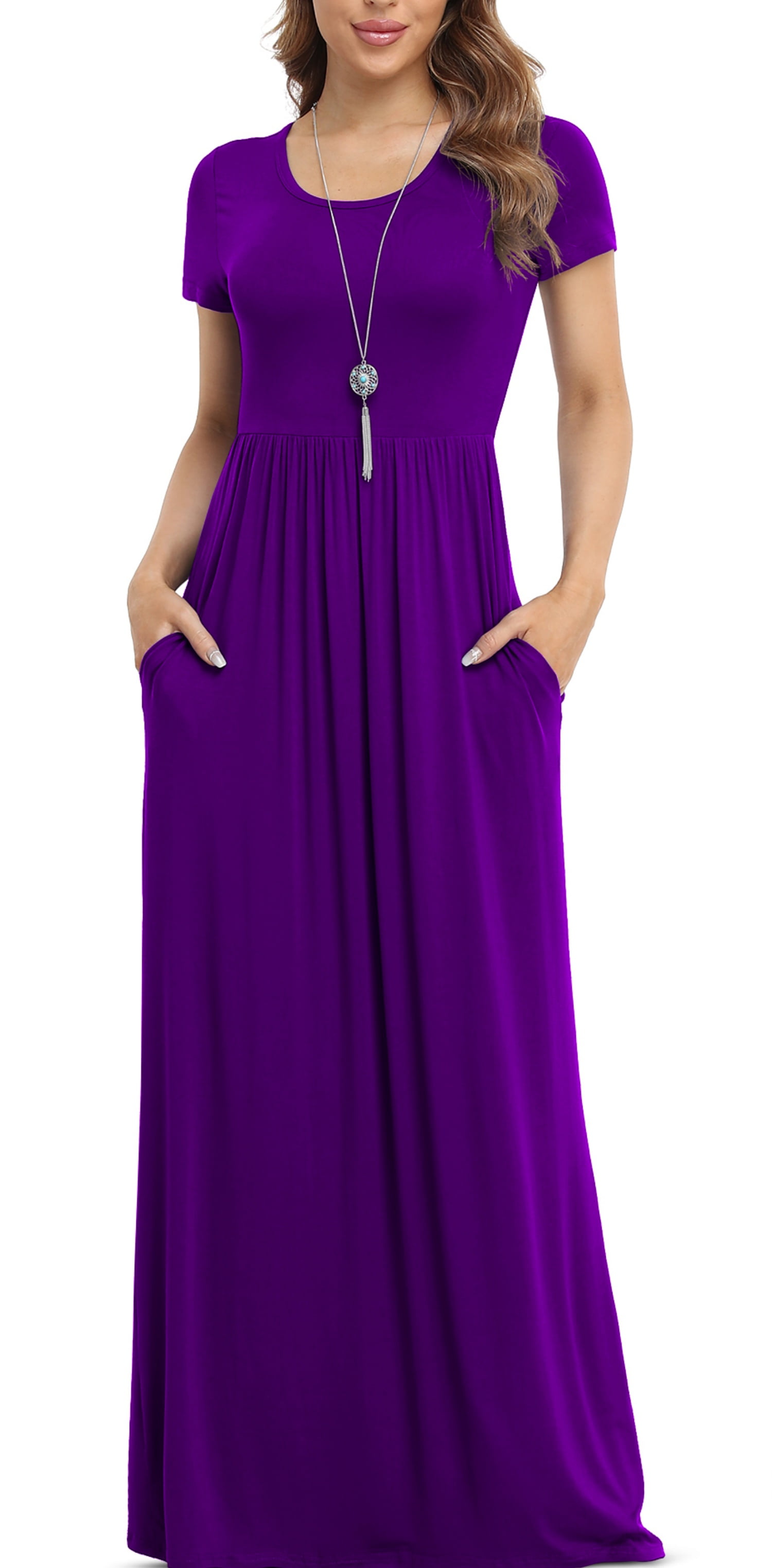 asklazy-women-s-short-sleeve-loose-plain-maxi-dresses-casual-long