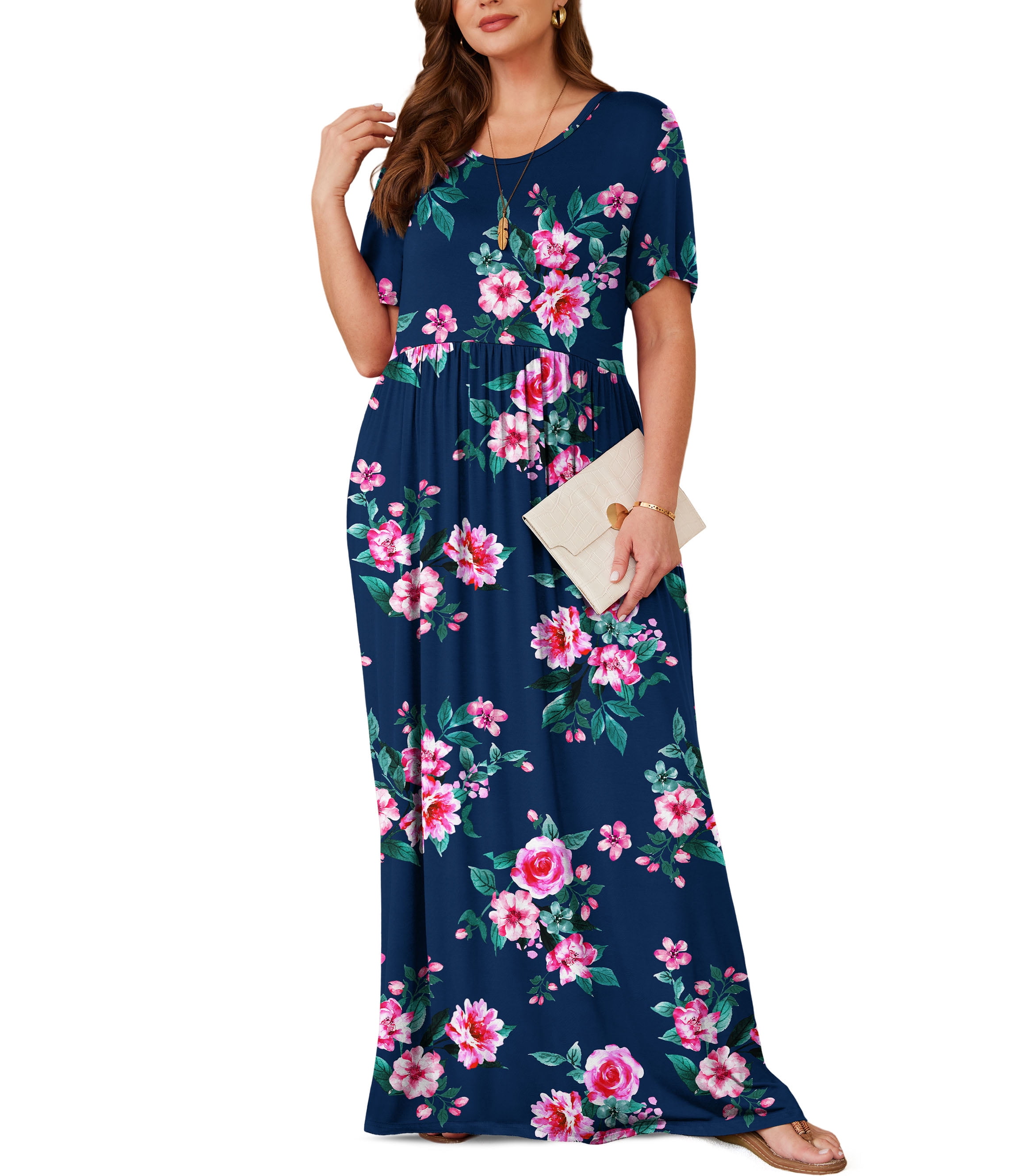 one shoulder scarf maxi dress Ilyse Neck Scarf One-Shoulder Maxi Dress Floral Red