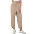 thumbnail image 1 of Asklazy Womens Loose Wide Leg Pants Casual Elastic Waisted Casual Pants with Pockets, 1 of 13