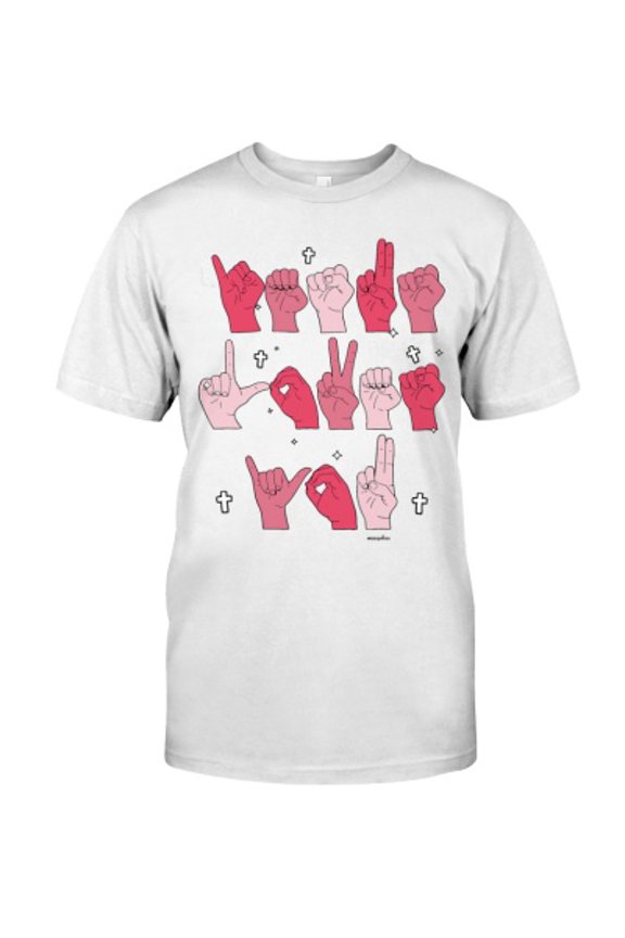 Asl Shirt - Asl Tee - Sign Language Shirt - Sign Language Tee - Sign Language Lover - American Sign Language Classic T-Shirt
