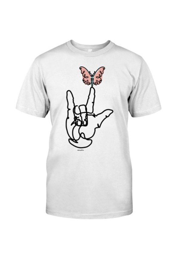 Asl Shirt - Asl Tee - Sign Language Shirt - Sign Language Tee - Sign Language Lover - American Sign Language Classic T-Shirt