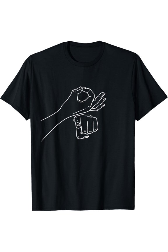 Asl, Sign Language, (Explicit) Tee T-Shirt All Size S-5XL
