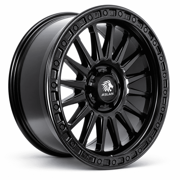 Aslan A7 17X9 6X135 0et CB 87.1 Matte Black Wheel Fits 2004-26 F-150, 2003-17 Expedition/Navigator
