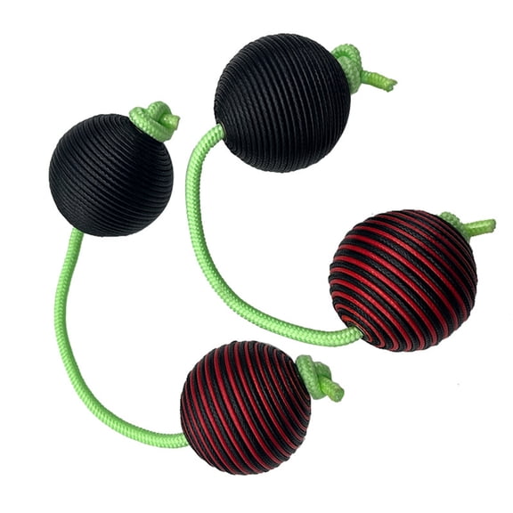 Aslatuas Rhythmic Globe Set Music Eggs Shaker Rattle Double Gourd Drum Globe