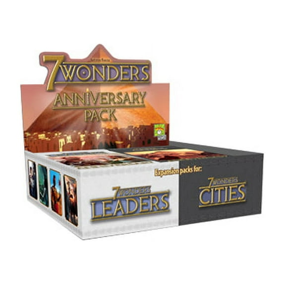 Asmodee 7 Wonders Card Game: Anniversary Pack Display (14)