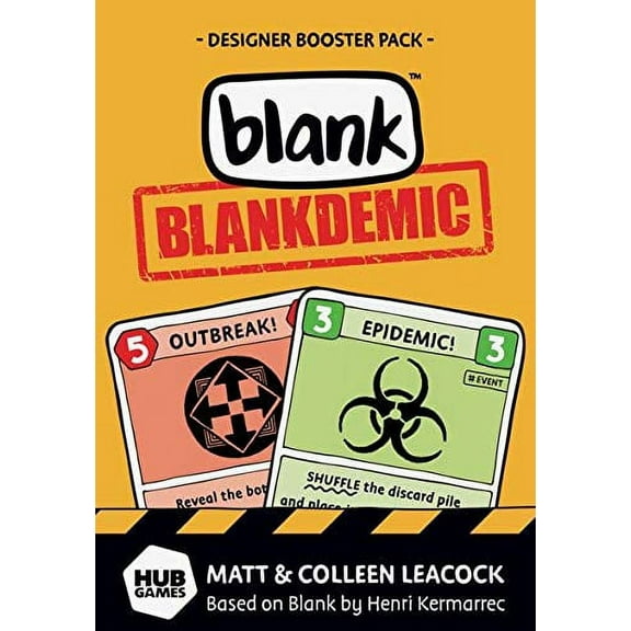 Asmodee Blank - Blankdemic Card Game