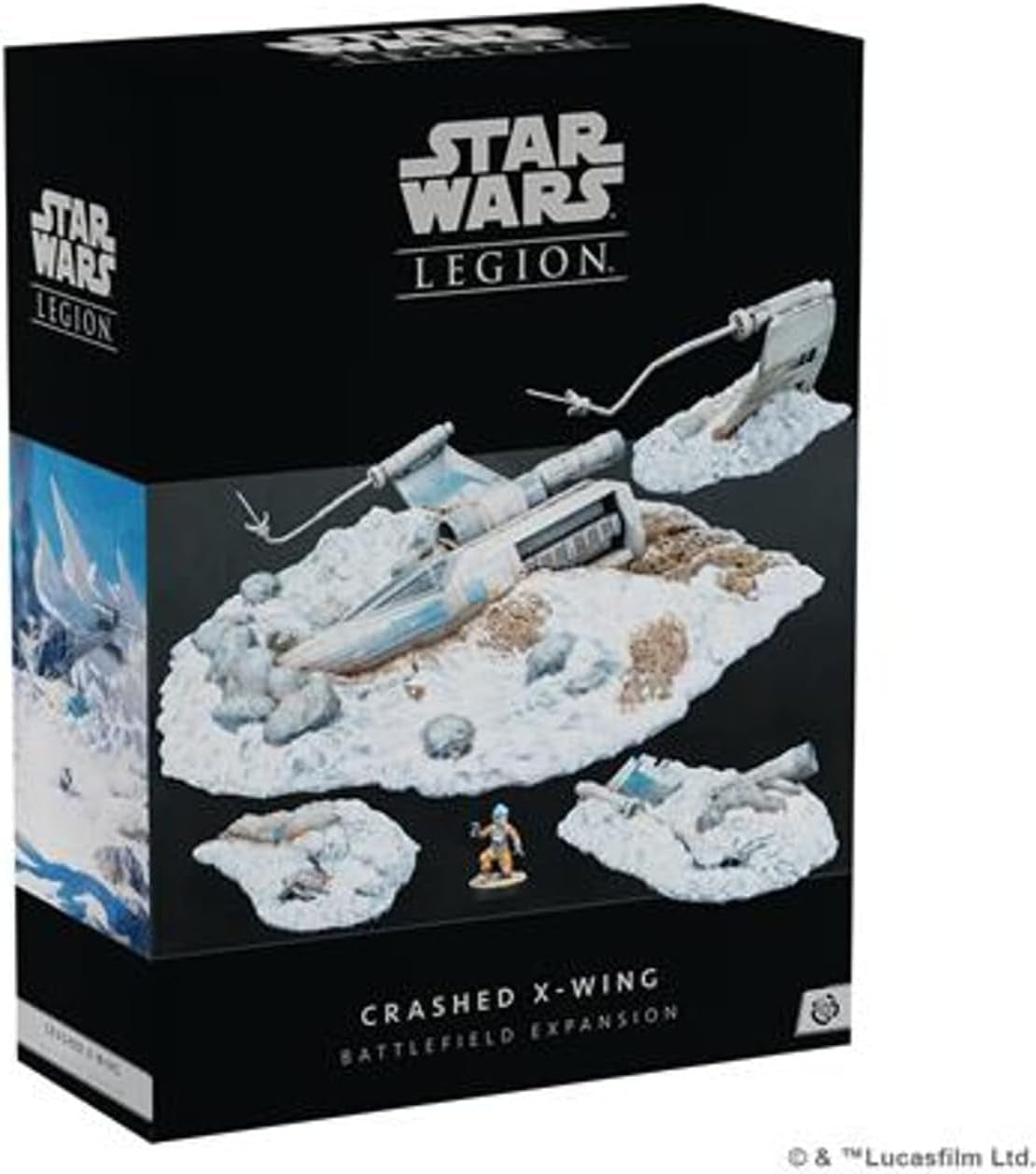 Extension Star Wars X-Wing – E-Wing Miniature échelle 1/270, Cartes Et Accessoires Inclus - 4
