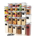 thumbnail image 1 of Asnews 30 Pcs Airtight Food Storage Containers with Lids, Kitchen Storage Container for Cereal, Dry Food, Flour and Sugar, 1 of 10