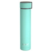 Asobu Skinny Mini Fashon Forward Double Walled Stainless Steel Insulated Water Bottle Bpa Free 7.8 oz (Teal)