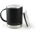 thumbnail image 1 of Asobu Ultimate Stainless Steel Ceramic Inner Coating Insulated Mug 12 oz, Black, 1 of 9