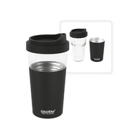 Asobu Vista Iced Coffee Tritan Tumbler with Removable Insulated Stainless Steel Sleeve 20 Ounces