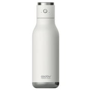 Asobu Wireless Double Wall Insulated Stainless Steel Water Bottle with a Speaker Lid 17 Ounce (White)