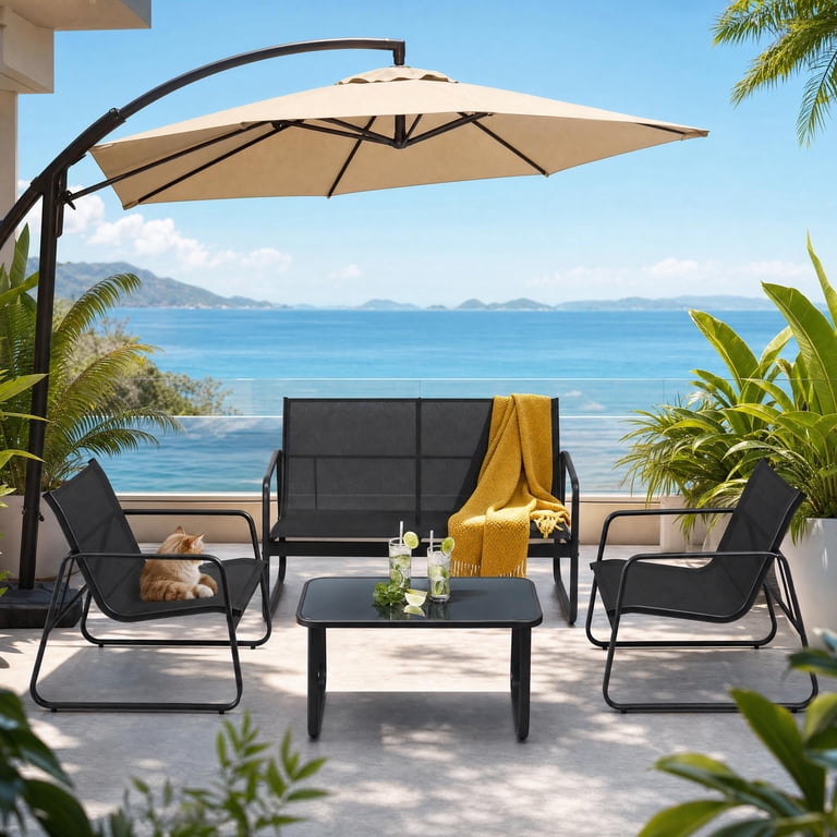 arden selections salome tropical patio umbrella Outdoor Dining Chair Tropical Lounge Chair Cushions ARDEN 20 X 20 Salome  Tropical High Back Outdoor Dining Chair Cushion (2-Pack) ZQ0U173B-D9Z2