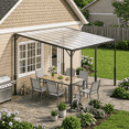 thumbnail image 1 of Asofer 8 Piece Outdoor Dining Set , Patio Conversation Set With Stackable Textilene Chairs, Table & Gazebo for Backyard, Garden, Deck, and Parties, 1 of 11