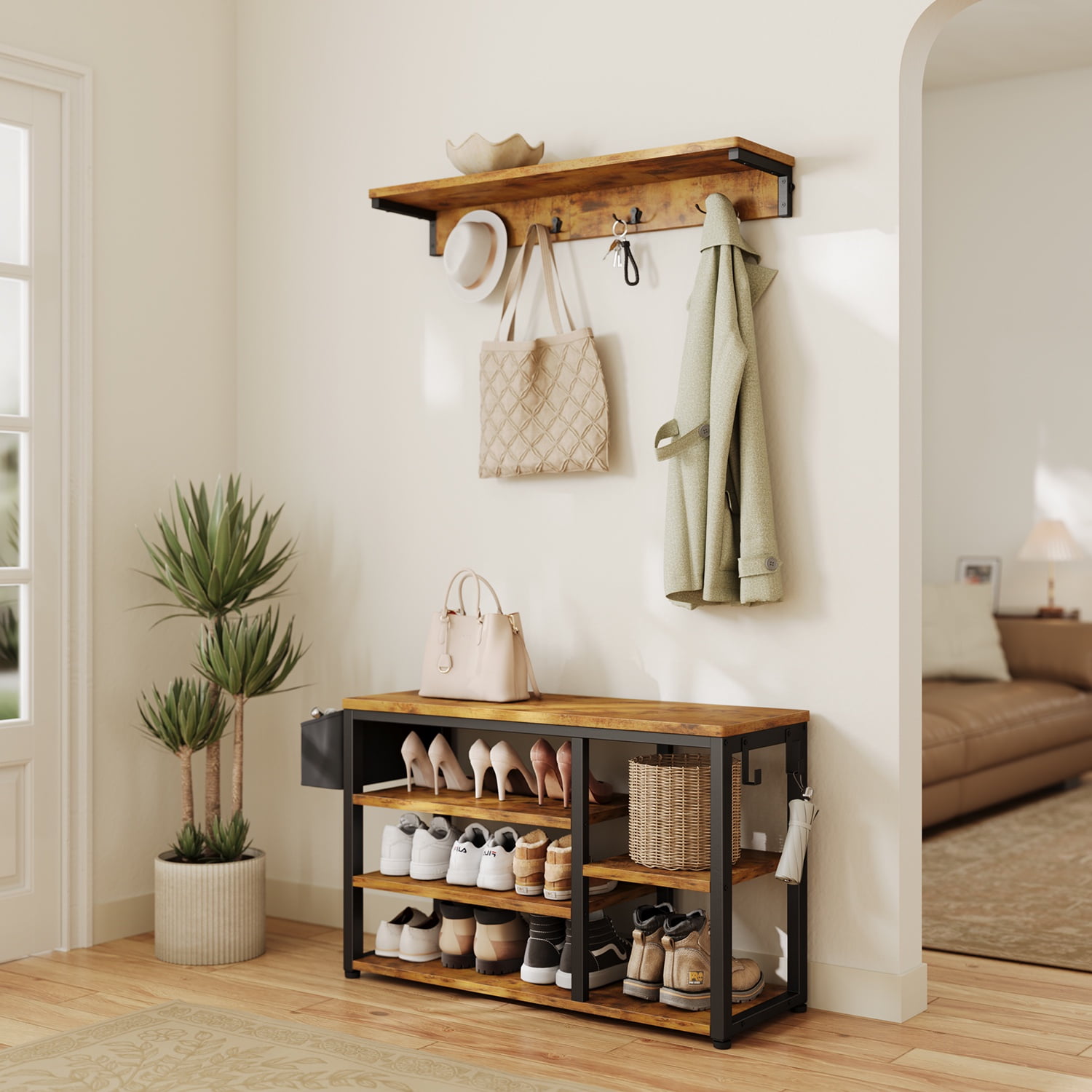 Coat and shoe cubby best sale