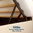 thumbnail image 1 of Asofer Queen Bed Frame Lift Up Storage Bed, 1 of 3