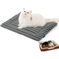 thumbnail image 1 of Asolla Cat Bed, Self-Warming Pet Mat with Anti-Slip & Scratch-Resistant Design, Machine Washable Thermal Pad Reflects Body Heat for Pets Without Electricity (Dark Gray,89 * 58 cm), 1 of 8