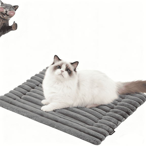 Asolla Cat Bed - Self Warming Pet Mat, Self Warming Pet Bed with Thermal Reflective Technology, Machine Washable Pet Mat for Cats and Small Dogs