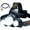 thumbnail image 1 of Asonic NT88115 1080 Lumens TDC Rechargeable LED Headlamp, USB-C 10HR Battery, 1 of 1
