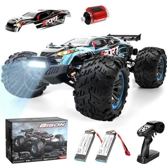 Asonic NT84814 Brushless Remote Control Buggy 1-10 Scale 4X4 RTR All Terrains Remote Control Truck, 2025 High Speed 4WD Remote Control Off-Road Remote Control Drift Car - 2 Piece
