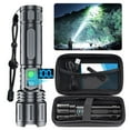thumbnail image 1 of Asonic NT87473 Hoxida Rechargeable Flashlights - 2000 Lumens Super Bright LED with Power Display & IPX5 Waterproof, 1 of 1