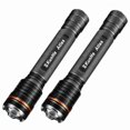 thumbnail image 1 of Asonic NT87289 KunHe 3D Cell LED Flashlights, 1200lm, Aluminum, Zoomable, Single Mode, 1 of 1